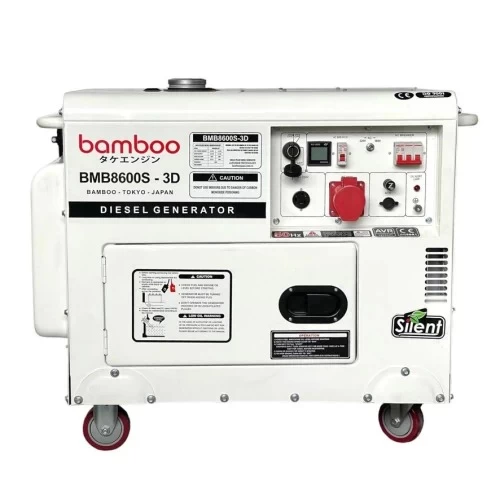 Máy Phát Điện Chạy Dầu 6-7Kw Bamboo BMB8600S-3D - BAMBOO - Giá 28,000,000₫ - Chính hãng tại Điện máy HTC