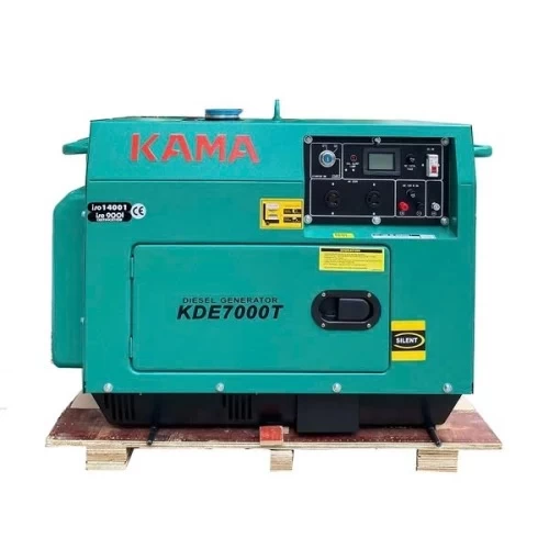 Máy Phát Điện Chạy Dầu Kama 5Kw KDE7000T - KAMA - Giá 19,200,000₫ - Chính hãng tại Điện máy HTC