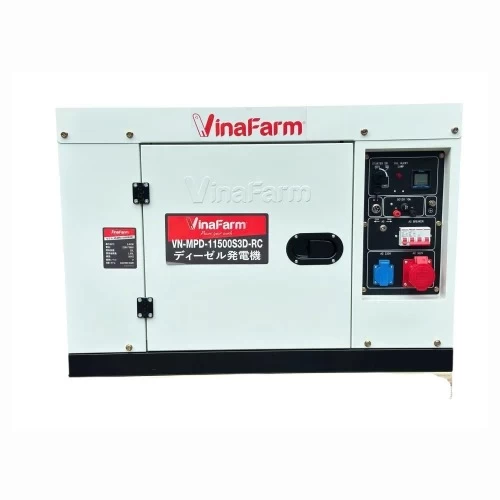 Máy Phát Điện Chạy Dầu Vinafarm 5.5Kw VN-MPD-11500S3D-RC 220V/380V - VINAFARM - Giá 21,000,000₫ - Chính hãng tại Điện máy HTC