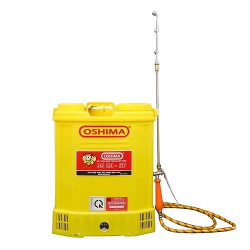 Máy phun thuốc trừ sâu, côn trùng điện Oshima OS20-SP-ắc qui Vàng - OSHIMA - Giá 1,440,000₫ - Chính hãng tại Điện máy HTC