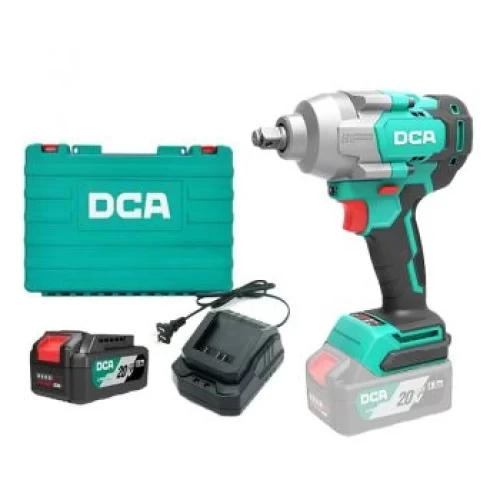 Máy Siết Bu Lông Dùng Pin DCA ADPB698 (TYPE DM) BLDC - Thân Máy, 1 Pin 20V 5ah, Sạc, Hộp Nhựa - DCA - Giá 2,920,000₫ - Chính hãng tại Điện máy HTC