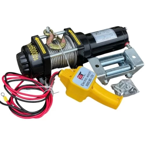 Máy tời điện ắc quy BENTOT 5000LBS 12V-2268Kg - BENTOT - Giá 3,000,000₫ - Chính hãng tại Điện máy HTC