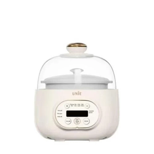 Nồi nấu chậm UNIE USC102W hẹn giờ 12 tiếng, 4 chế độ nấu tiện lợi, thố bằng gốm Ceramic cao cấp - UNIE - Giá 450,000₫ - Chính hãng tại Điện máy HTC