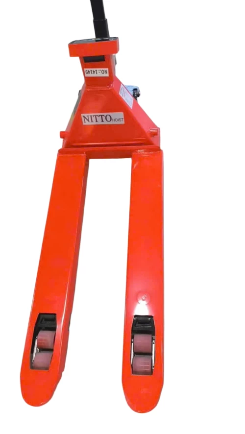Xe nâng tay thấp gắn cân điện tử Nitto( 3 tấn, 685mm) - NITTO - Giá 12,628,000₫ - Chính hãng tại Điện máy HTC